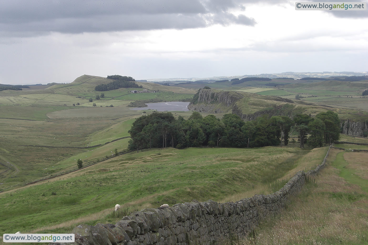 Hadrian's Wall Path - Crag Lough In View